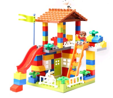 Children's City Puzzle Building Blocks Early Learning Toy