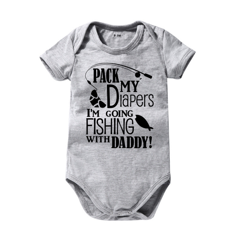 Baby Cotton Printed Bodysuit Romper Jumpsuit