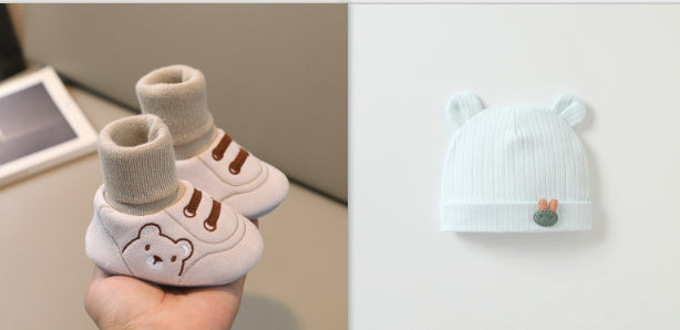 Baby Cloth Shoes Simple Baby Indoor Non-slip Toddler Shoes