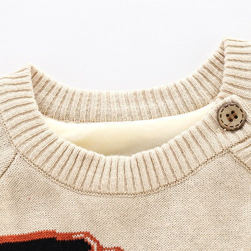 Newborn Baby Crawling Clothes with Thickened Harness