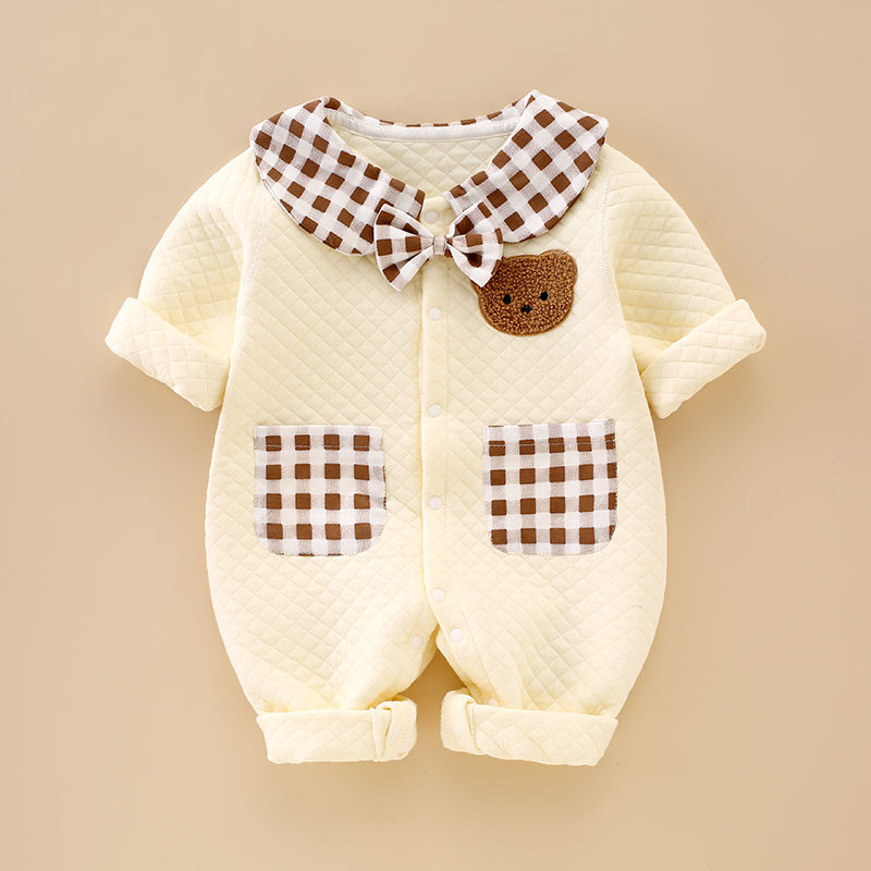 Warm Long Sleeve Baby Romper