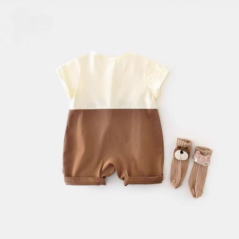 Baby Summer Short Sleeve Thin Rompers