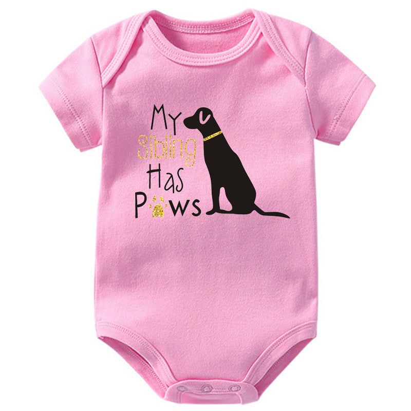 Baby Cotton Printed Romper One-Piece