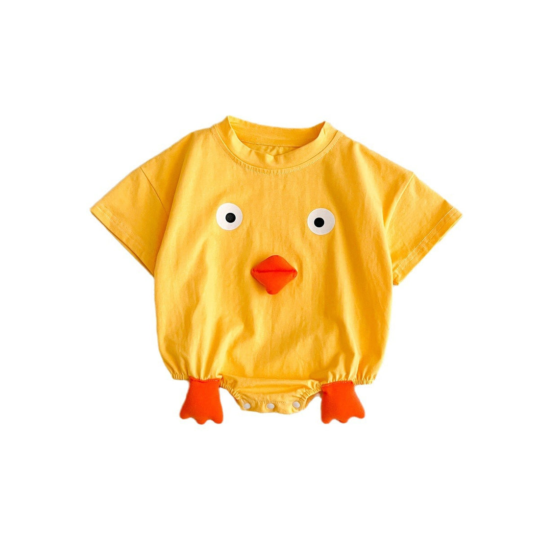 Newborn Cotton Triangle Romper Jumpsuit for Baby Girls