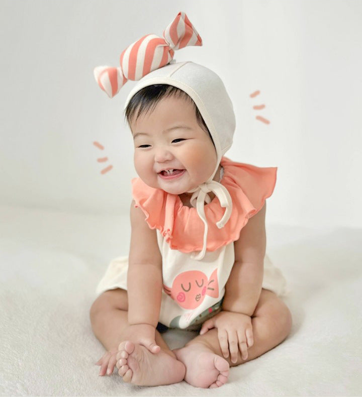 Korean Candy Print Baby Romper Suit