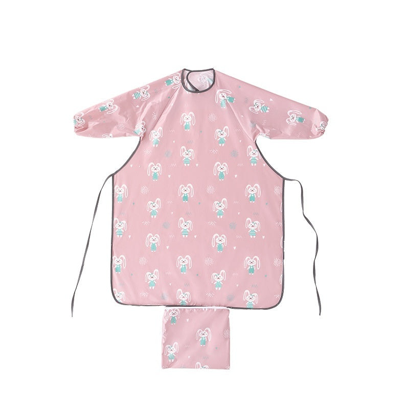 Baby Feeding Bib Cover Anti-Dirty Dining Gown