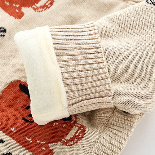 Newborn Baby Crawling Clothes with Thickened Harness