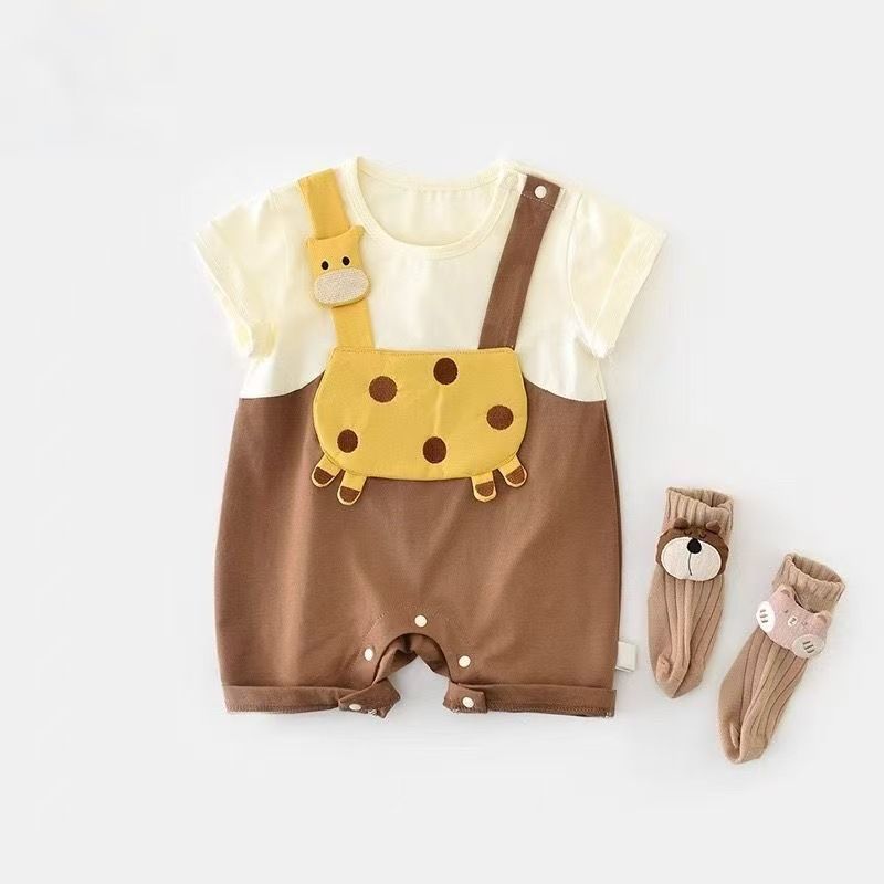 Baby Summer Short Sleeve Thin Rompers