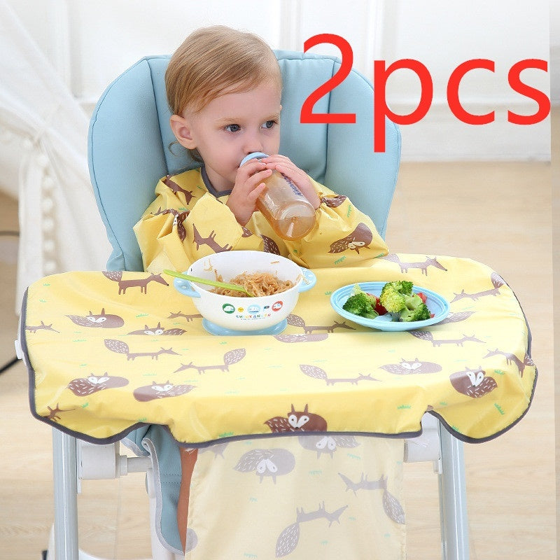 Baby Feeding Bib Cover Anti-Dirty Dining Gown