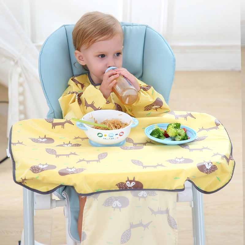 Baby Feeding Bib Cover Anti-Dirty Dining Gown